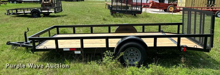 image for item ML9206 2023 L&O Manufacturing  utility trailer