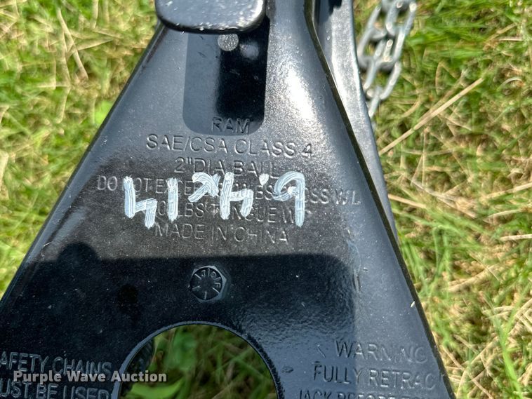 image for item ML9206 2023 L&O Manufacturing  utility trailer