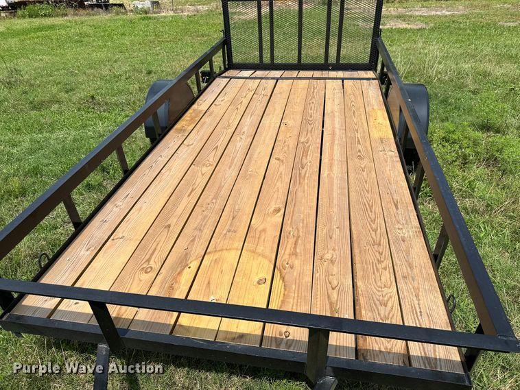 image for item ML9206 2023 L&O Manufacturing  utility trailer