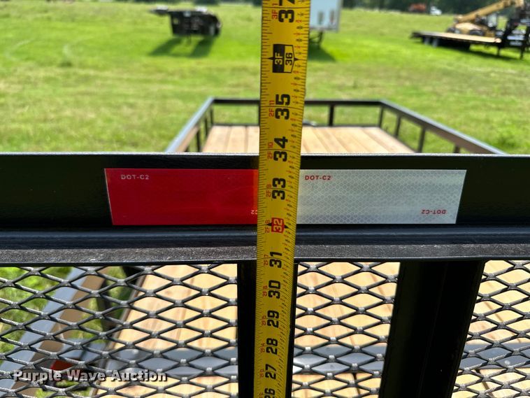 image for item ML9206 2023 L&O Manufacturing  utility trailer