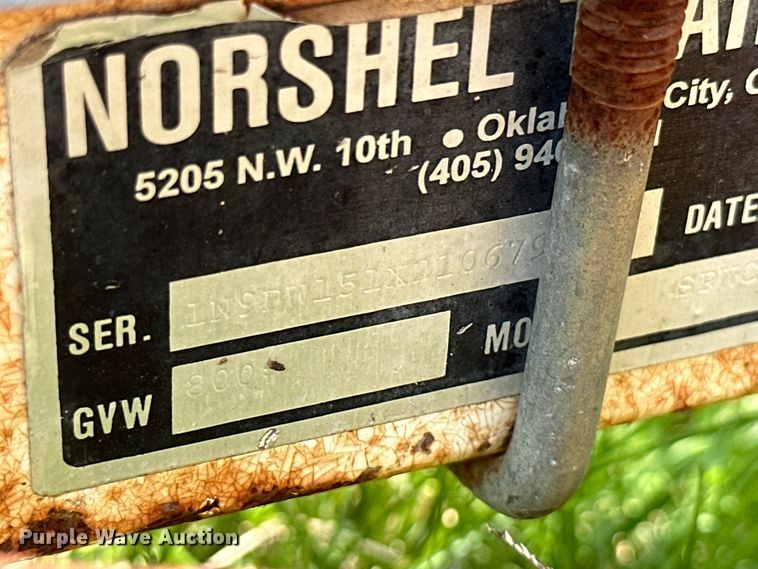 image for item ML9208 Norshel Trailers  personal watercraft trailer