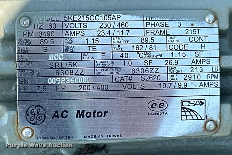 image for item ML9224 (4) Hunt Engine Airdyne electric motors
