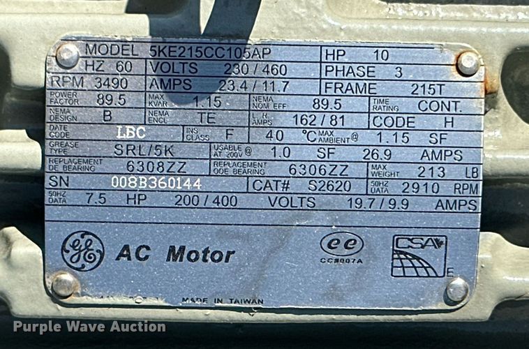 image for item ML9224 (4) Hunt Engine Airdyne electric motors