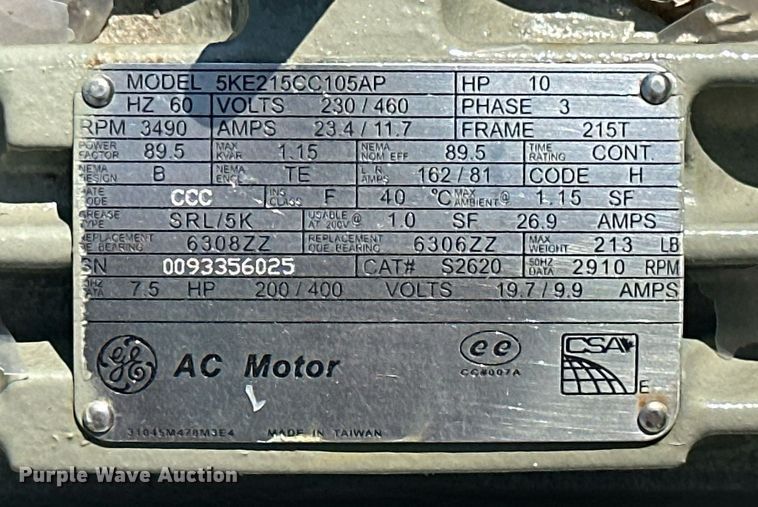 image for item ML9224 (4) Hunt Engine Airdyne electric motors