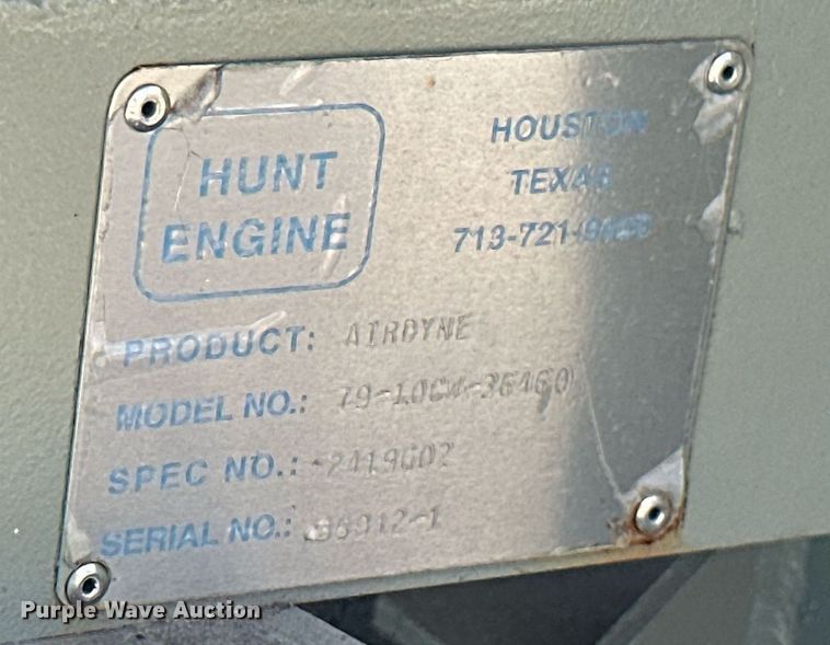 image for item ML9224 (4) Hunt Engine Airdyne electric motors