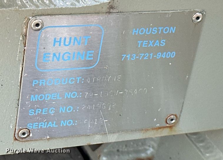 image for item ML9225 (4) Hunt Engine Airdyne electric motors