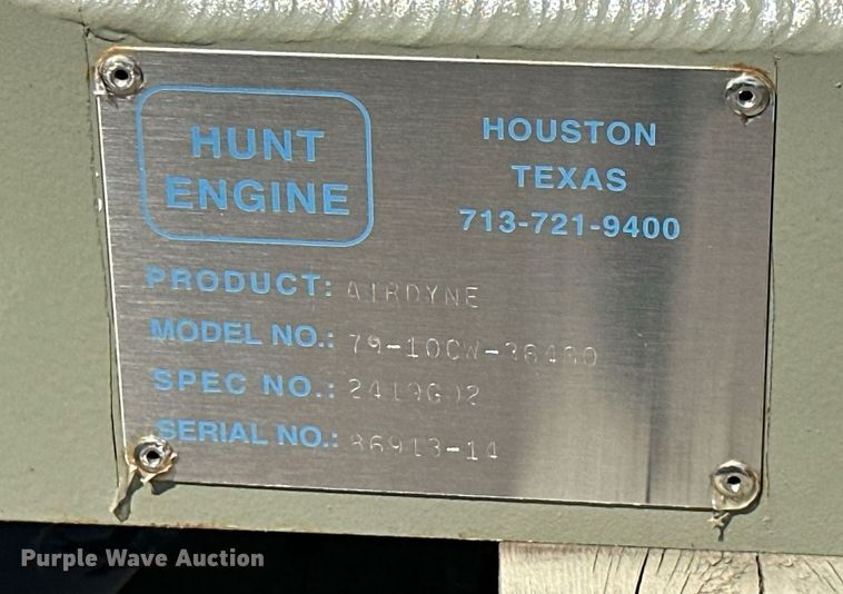 image for item ML9225 (4) Hunt Engine Airdyne electric motors