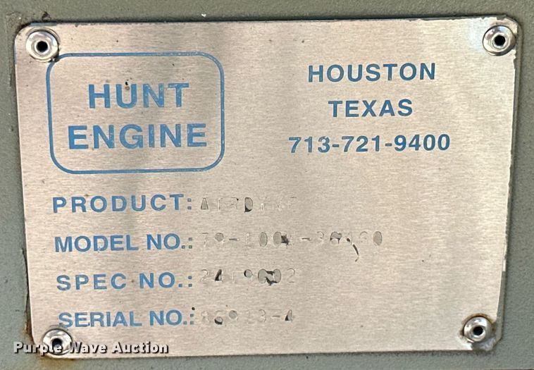 image for item ML9226 (4) Hunt Engine Airdyne electric motors