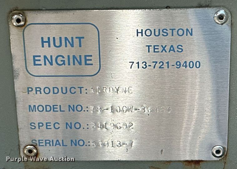 image for item ML9226 (4) Hunt Engine Airdyne electric motors