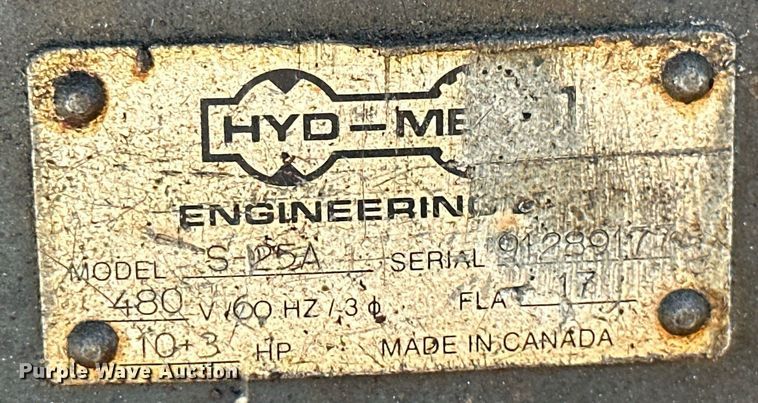 image for item ML9229 HYD-Mech S-25A  horizontal band saw