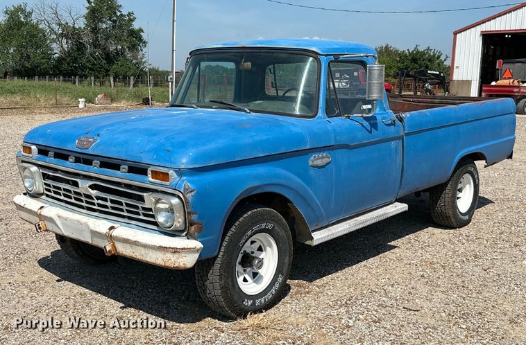 image for item ML9236 1966 Ford F100  pickup truck