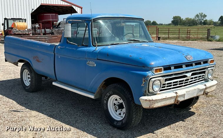 image for item ML9236 1966 Ford F100  pickup truck