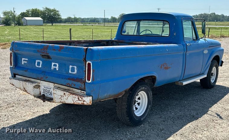 image for item ML9236 1966 Ford F100  pickup truck