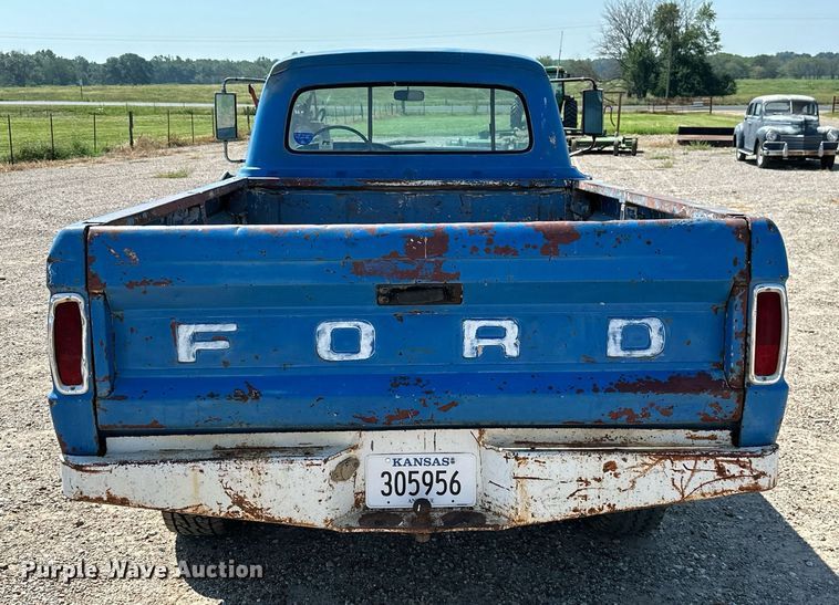 image for item ML9236 1966 Ford F100  pickup truck