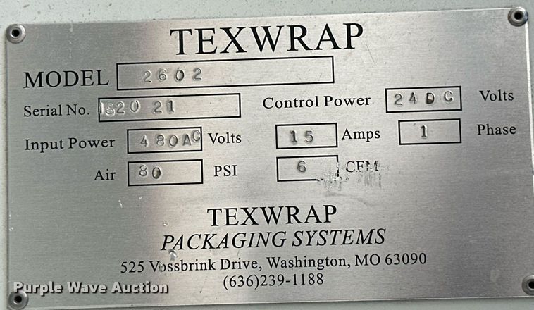 image for item ML9241 Wrapping and sealing equipment