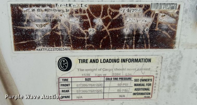 image for item ML9245 2007 Flagstaff Classic Super Lite  camper