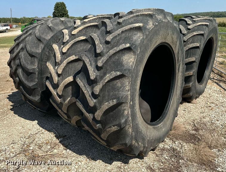 image for item ML9280 (8) Firestone Radial All Traction 710/70R42 tires