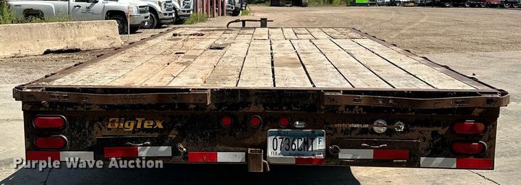 image for item MQ9373 2011 Big Tex  equipment trailer