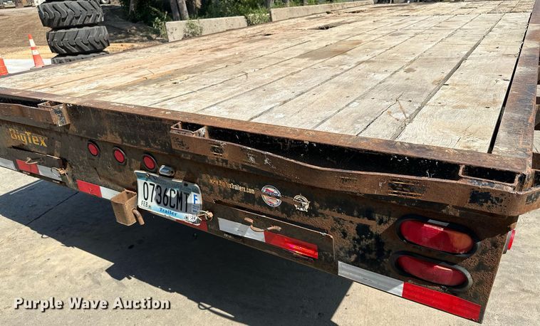 image for item MQ9373 2011 Big Tex  equipment trailer