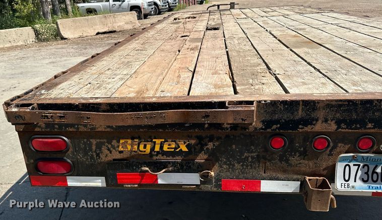 image for item MQ9373 2011 Big Tex  equipment trailer