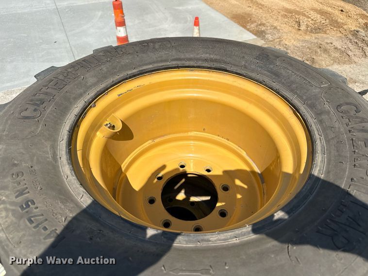 image for item MQ9374 (8) 14-17.5 NHS tires and wheels