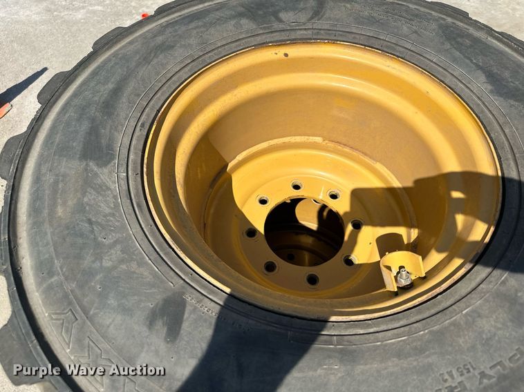 image for item MQ9374 (8) 14-17.5 NHS tires and wheels