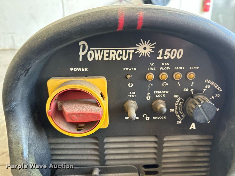 image for item MQ9375 Esab Powercut 1500  plasma cutter