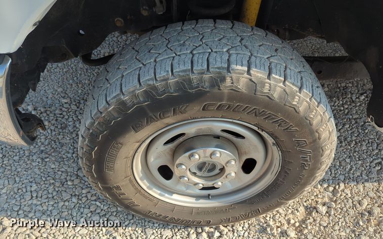 image for item MX9366 2014 Ford F350 Super Duty  Crew Cab utility bed pickup truck