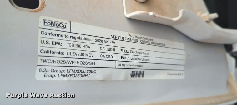 image for item MY9474 2020 Ford F250 Super Duty  Crew Cab pickup truck