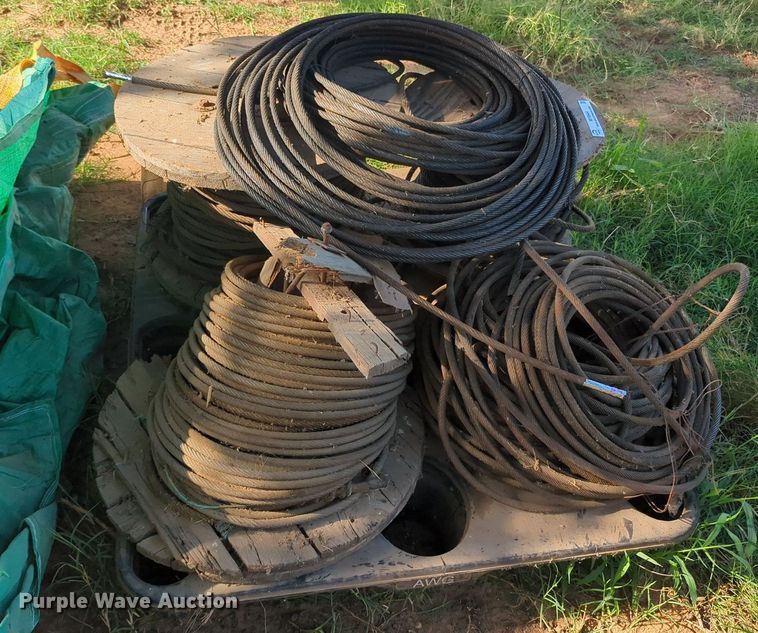 image for item MY9944 Approximately 4,000 linear feet of 1/2" diameter cable