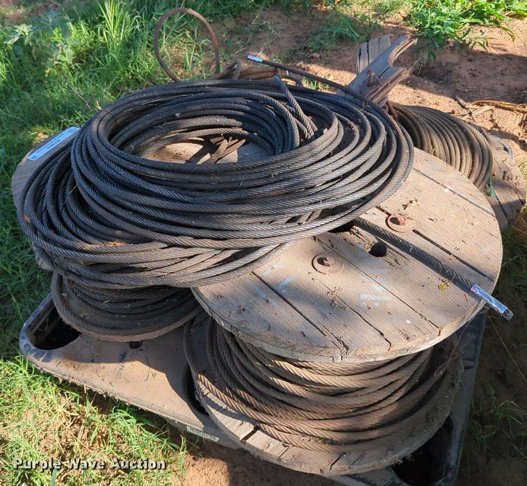 image for item MY9944 Approximately 4,000 linear feet of 1/2" diameter cable