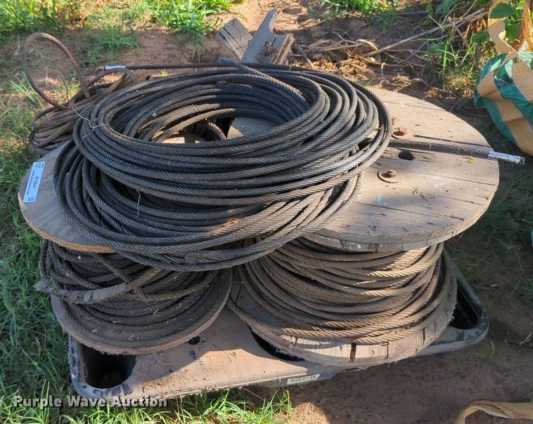 image for item MY9944 Approximately 4,000 linear feet of 1/2" diameter cable