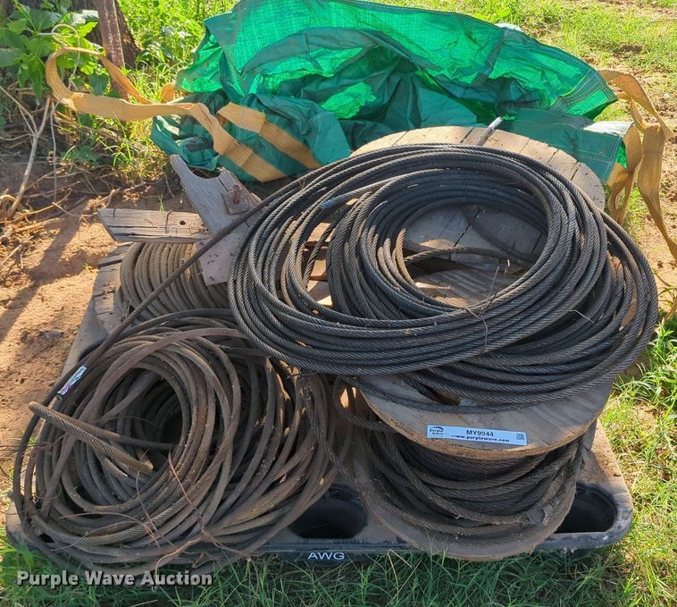 image for item MY9944 Approximately 4,000 linear feet of 1/2" diameter cable