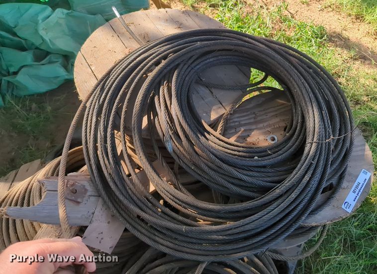 image for item MY9944 Approximately 4,000 linear feet of 1/2" diameter cable