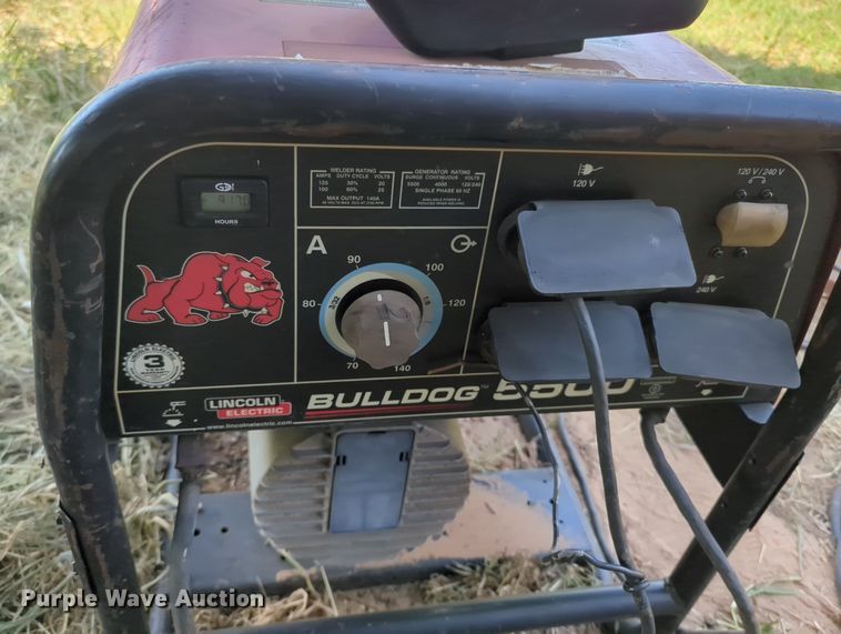 image for item MY9945 Lincoln Bulldog 5500  welder/generator