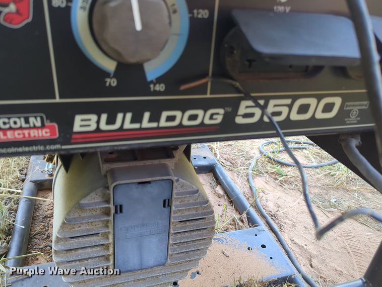 image for item MY9945 Lincoln Bulldog 5500  welder/generator