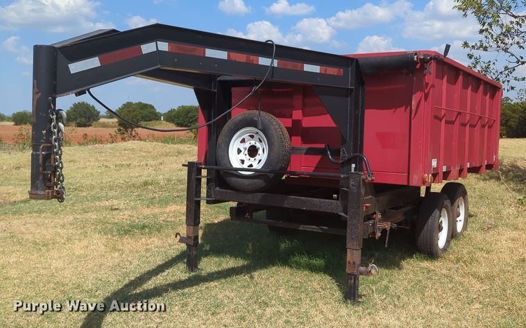 image for item MY9948 2012 All Right Steel  dump trailer