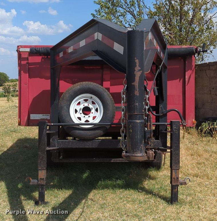 image for item MY9948 2012 All Right Steel  dump trailer