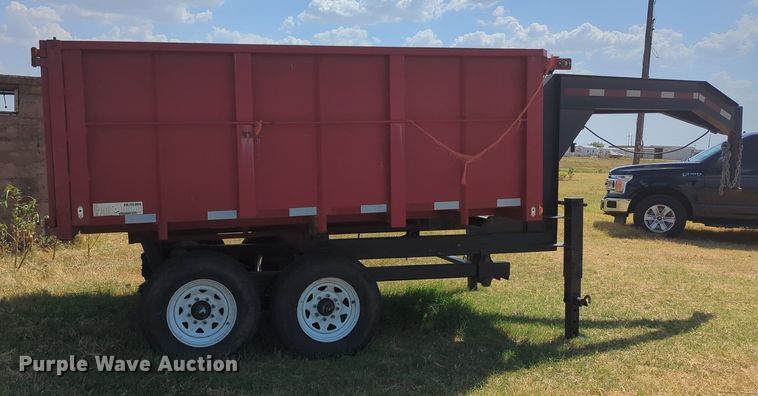 image for item MY9948 2012 All Right Steel  dump trailer
