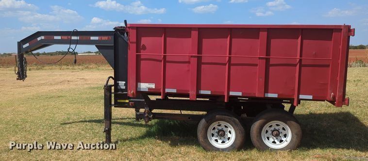 image for item MY9948 2012 All Right Steel  dump trailer