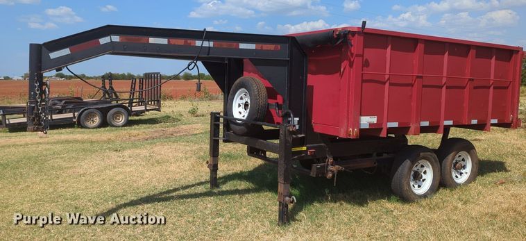 image for item MY9948 2012 All Right Steel  dump trailer