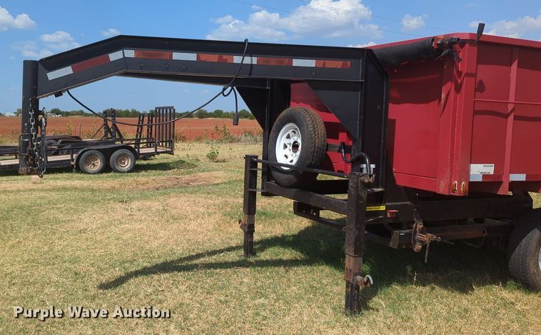 image for item MY9948 2012 All Right Steel  dump trailer