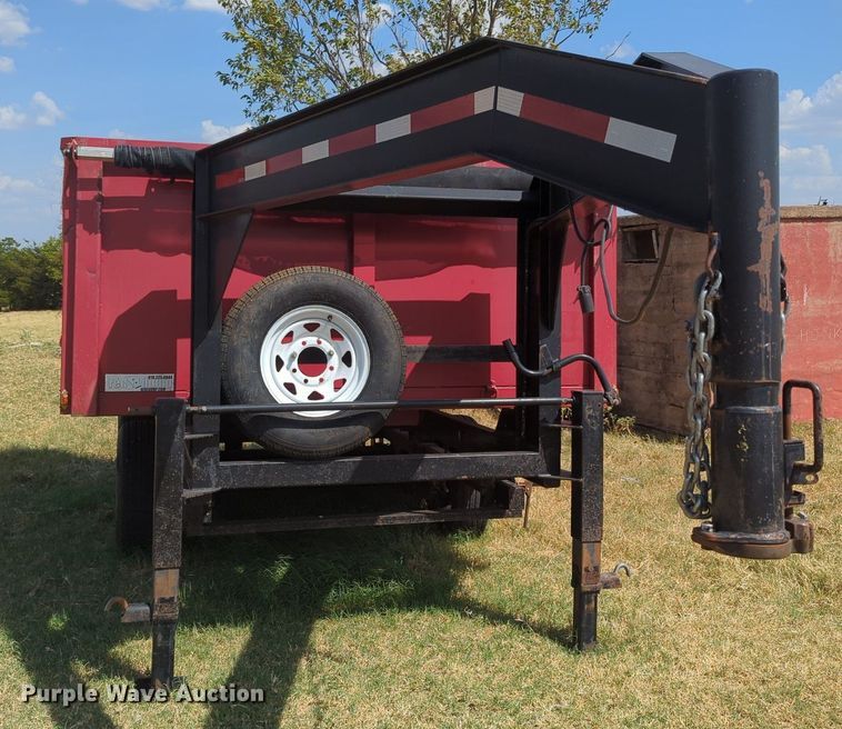 image for item MY9948 2012 All Right Steel  dump trailer