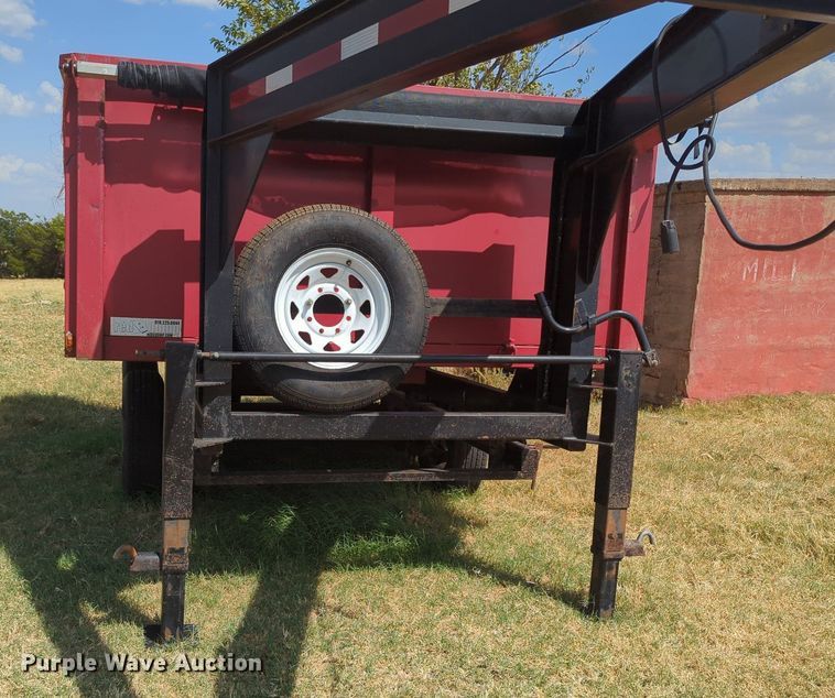 image for item MY9948 2012 All Right Steel  dump trailer