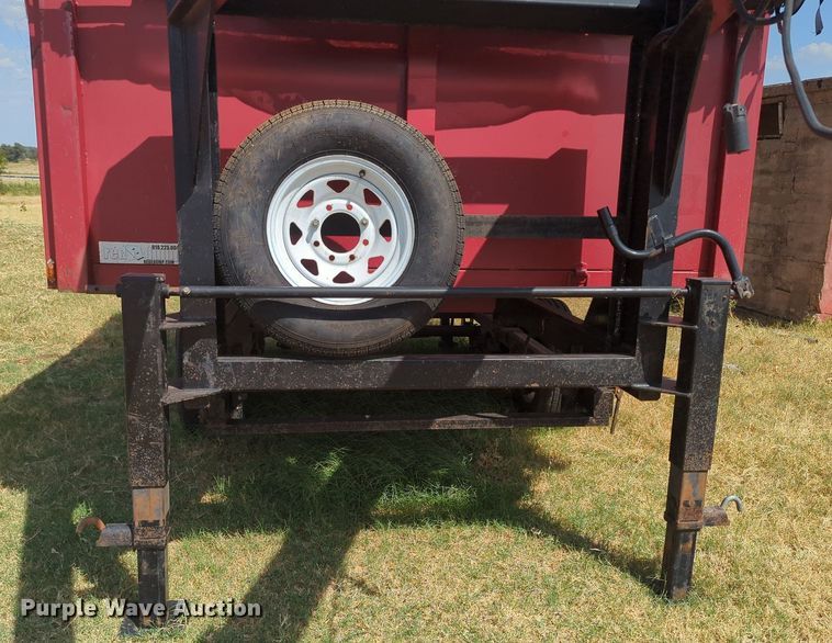 image for item MY9948 2012 All Right Steel  dump trailer