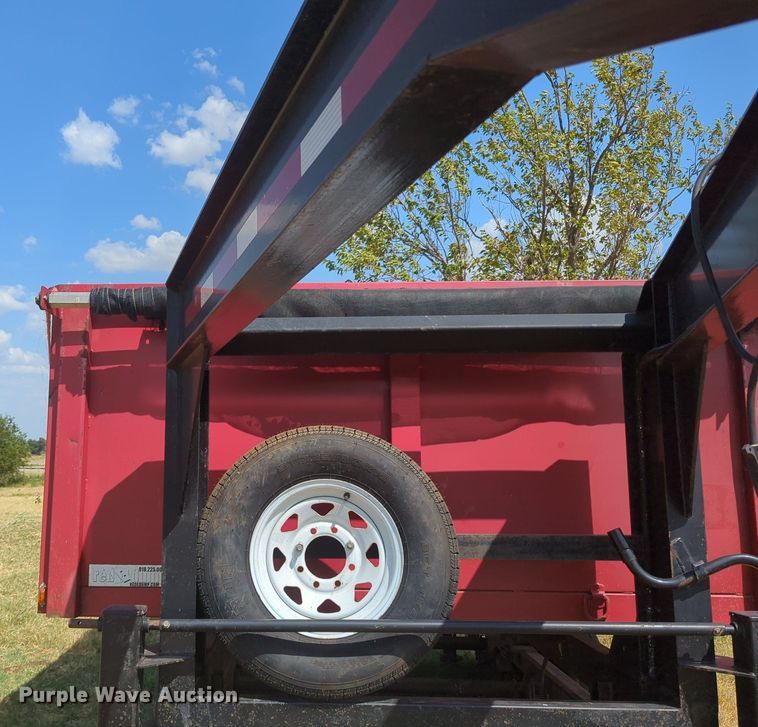 image for item MY9948 2012 All Right Steel  dump trailer
