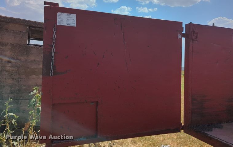 image for item MY9948 2012 All Right Steel  dump trailer