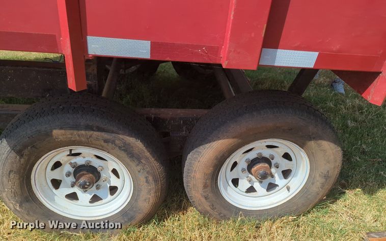 image for item MY9948 2012 All Right Steel  dump trailer