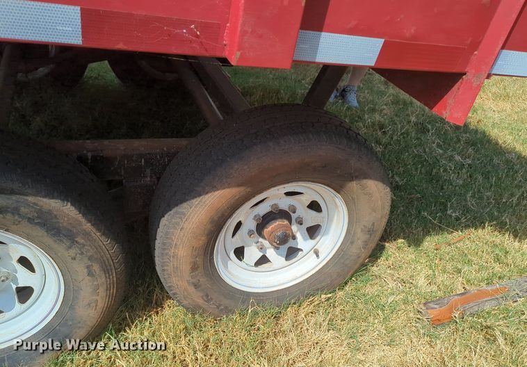 image for item MY9948 2012 All Right Steel  dump trailer