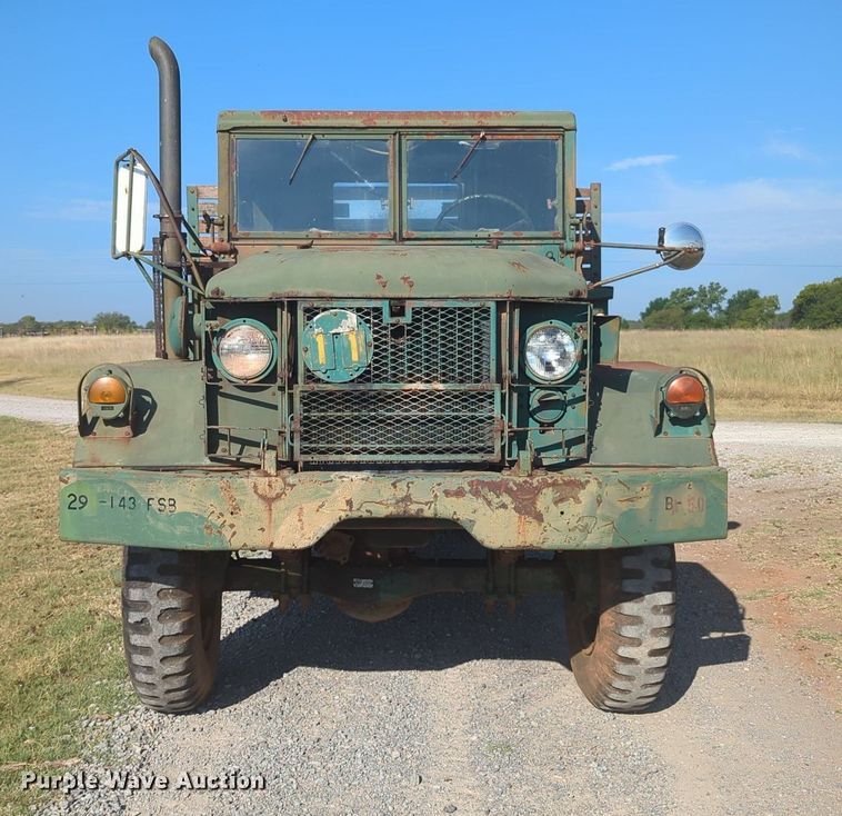 image for item MY9967 1971 Am General Cargo  flatbed truck